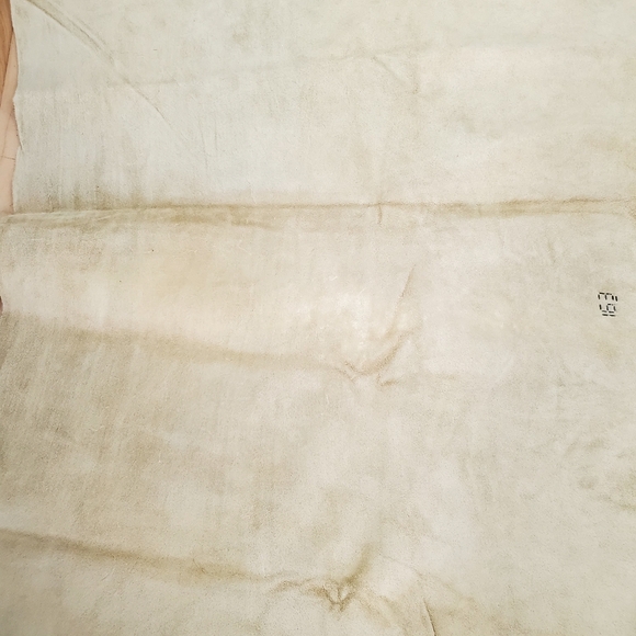 Large Genuine Leather Piece Tan made in USA - Picture 7 of 11